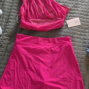 Vibrant Pink Women's Skirt